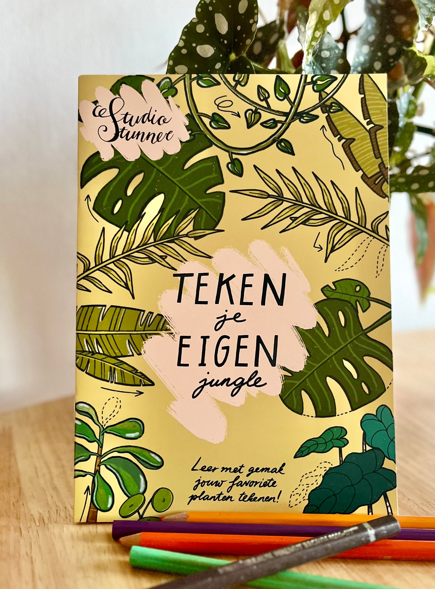 Teken je eigen jungle! - instructie booklet