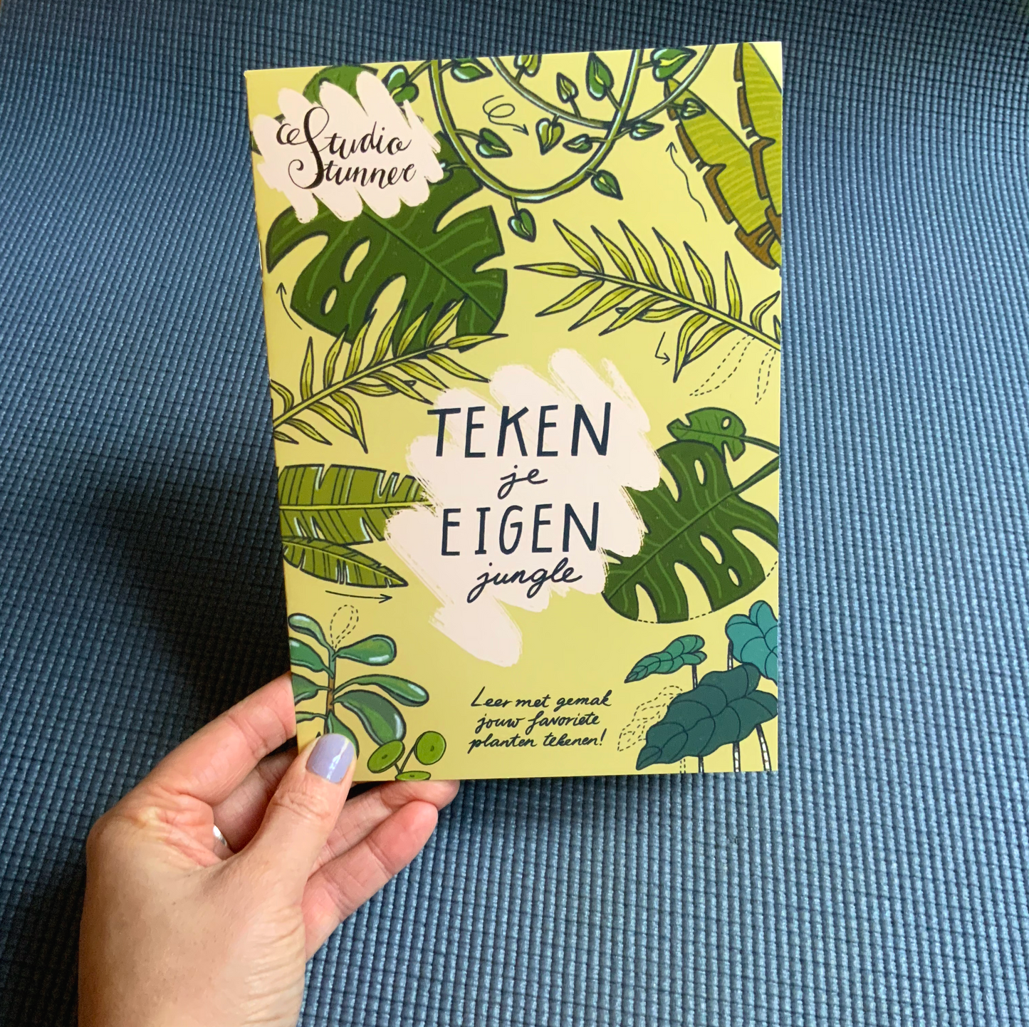 Teken je eigen jungle! - instructie booklet