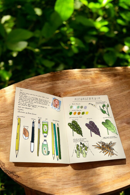 Teken je eigen jungle! - instructie booklet